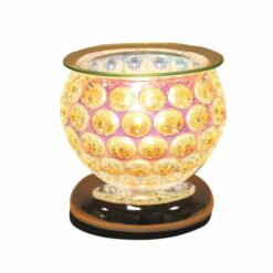 Circle Lustre Glass Touch Burner Cup 12cm