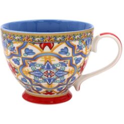 LP95794 Tuscany Red Pattern Mug