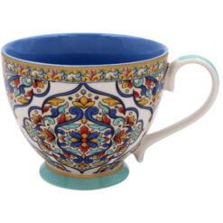LP95796 Tuscany Turquoise Pattern Mug
